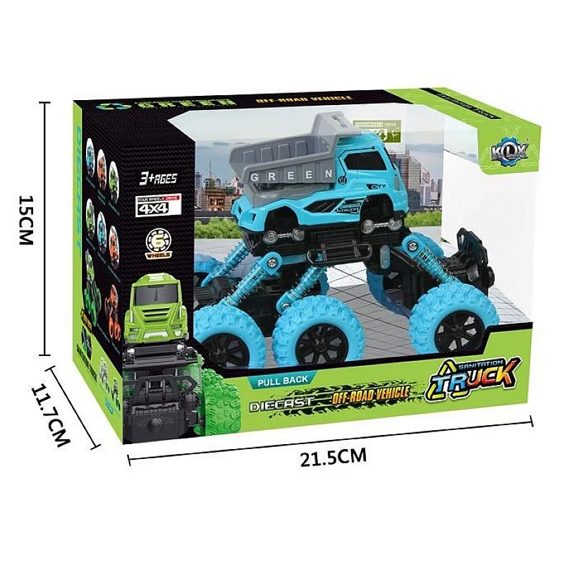 TOY CAR 6 WHEELS KLX600-172