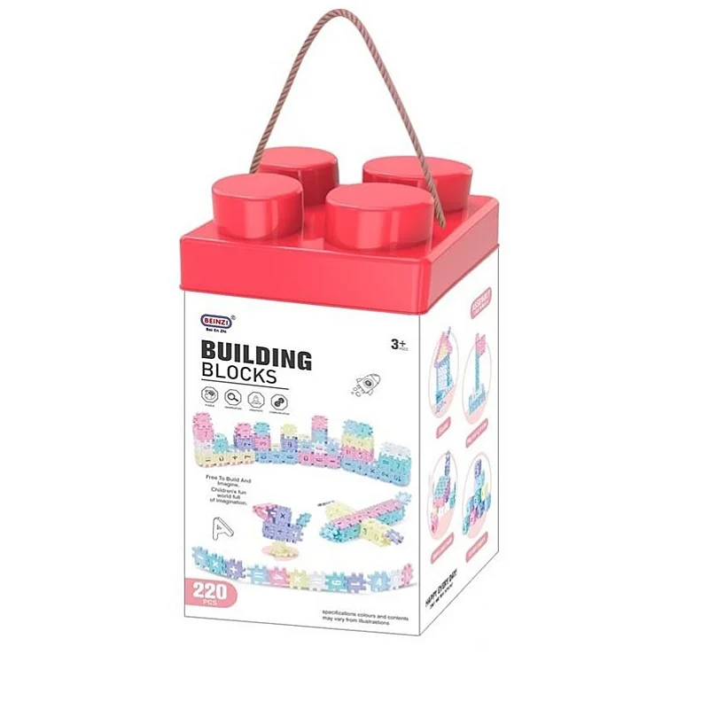 Žaislinis konstruktorius. 220 dalių