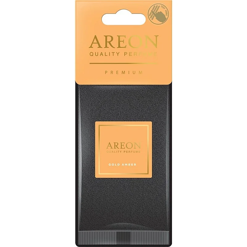 Auto gaisa atsvaidzinātājs Areon Premium - Gold Amber Auto gaisa atsvaidzinātājs Areon Premium - Gold Amber
