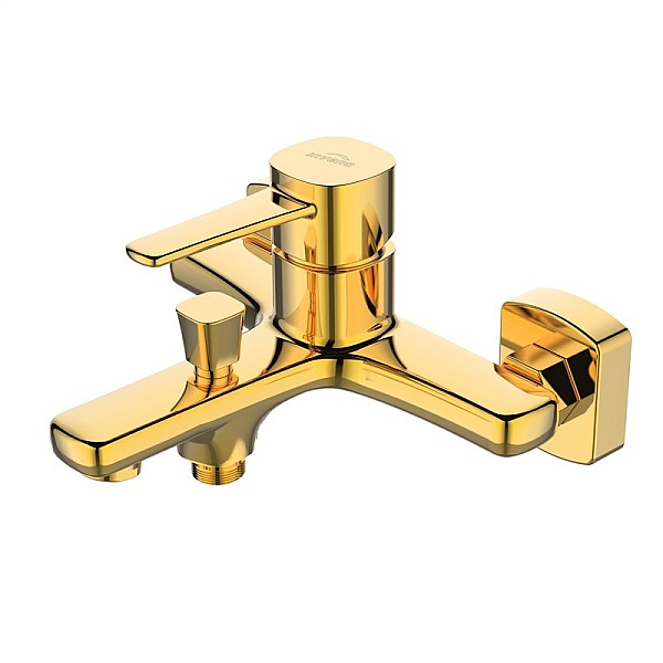 BATH MIXER GLAMOUR INVENA TREND GOLD