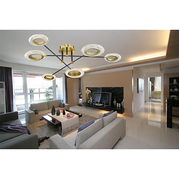 PENDANT LAMP LED B2333-6 108CM 48W