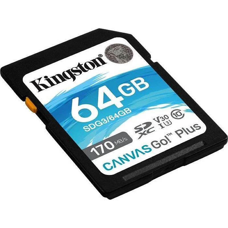 KORTELĖ ATMINT SDXC KINGSTON SDG3/64GB