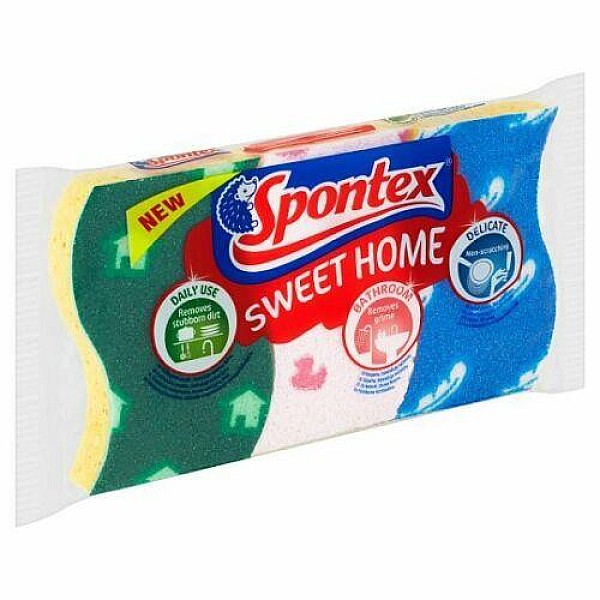 Kempinėlių rinkinys Spontex Sweet Home. 3 vnt.