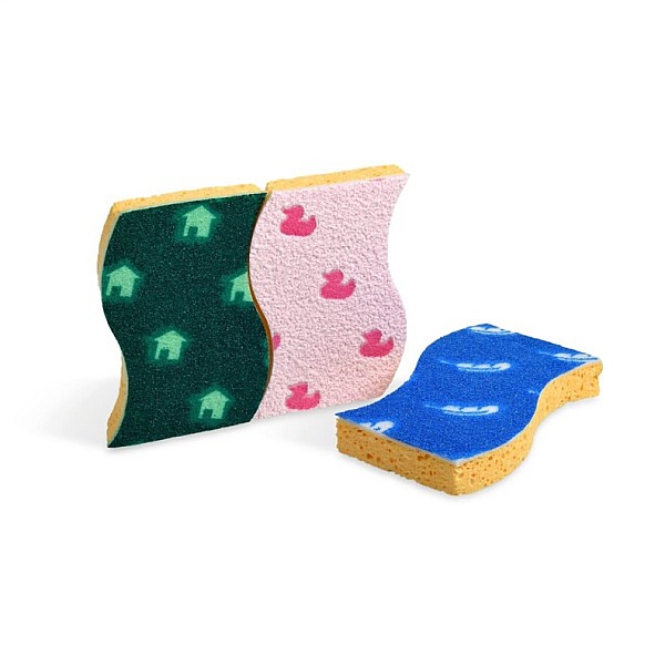 SPONGES CELLULOSE SET 3PCS