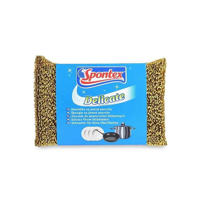 Nebraižantis šveistukas Spontex Delicate. 1 vnt. Nebraižantis šveistukas Spontex Delicate. 1 vnt.