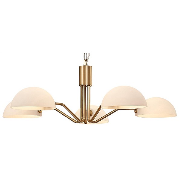 PENDANT LAMP 5XG9 50X120CM COPPE