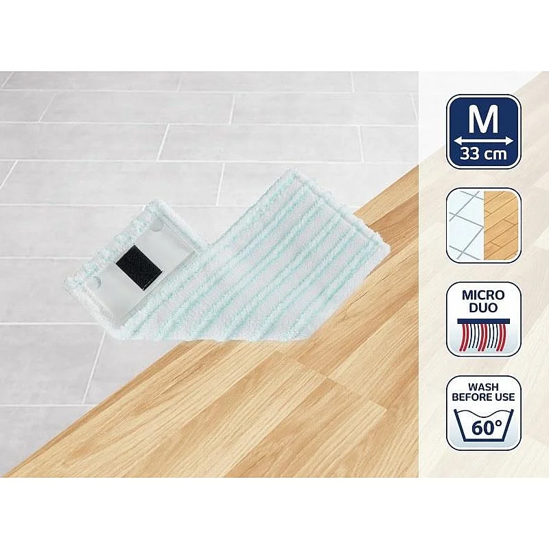 Plovimo šepečio šluostė Clean Twist Micro Duo. 33 cm Plovimo šepečio šluostė Clean Twist Micro Duo. 33 cm