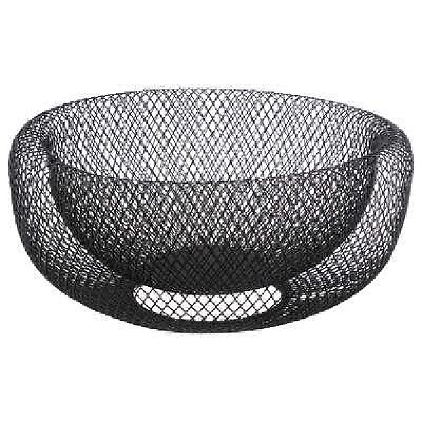 BLACK FRUIT BASKET 125128A