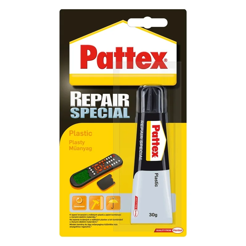 Līme kontakti Pattex Repair Special Plastic. 30 g Līme kontakti Pattex Repair Special Plastic. 30 g