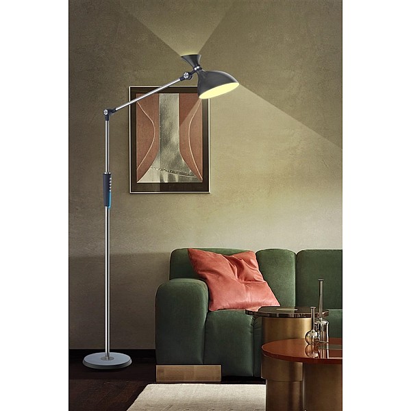 FLOOR LAMP DOUBLE LED BL-1903 12W+3W BL