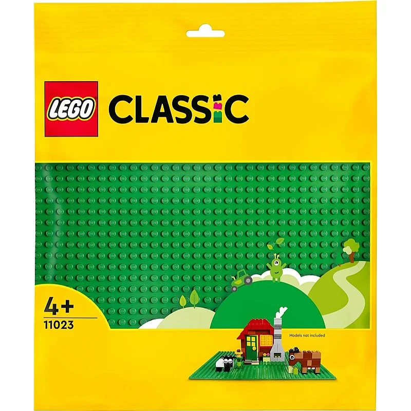 Priedas LEGO® Classic Žalia pagrindo plokštelė 11023