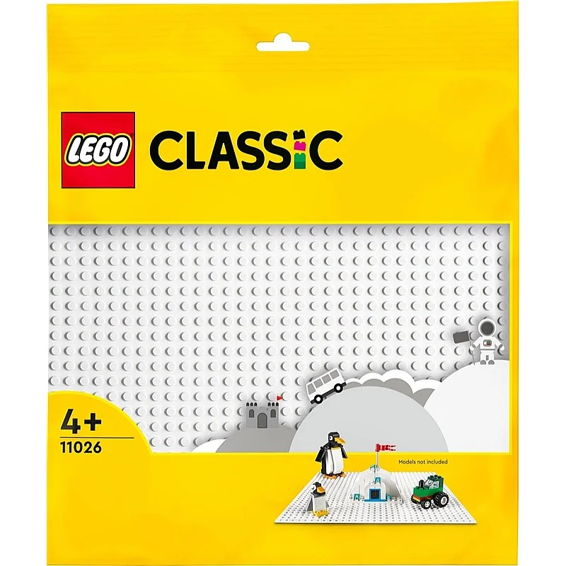 Priedas LEGO® Classic Balta pagrindo plokštelė 11026