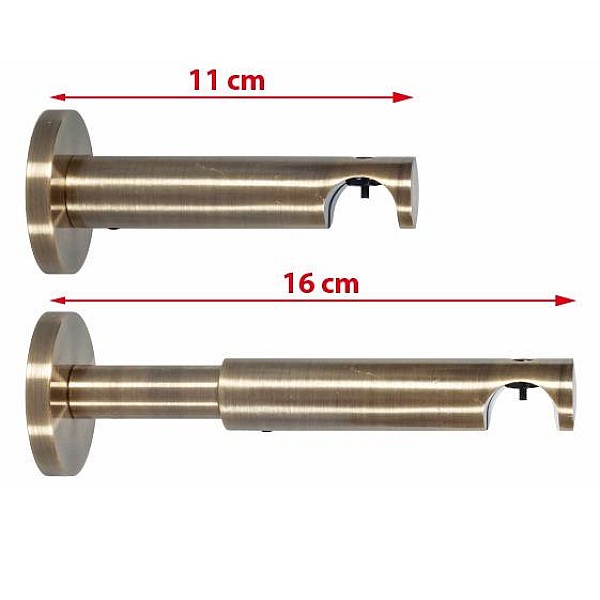 CURTAIN ROD BRACKET ASPEN-NOVA GOLD D19