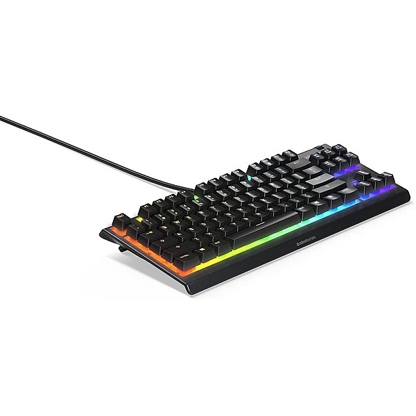 Klaviatūra Steelseries Apex 3 TKL EN. melna