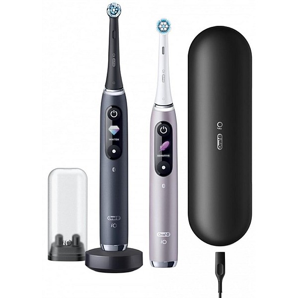 ELECTRIC TOOTHBRUSH IO9 BLACK/ROSE