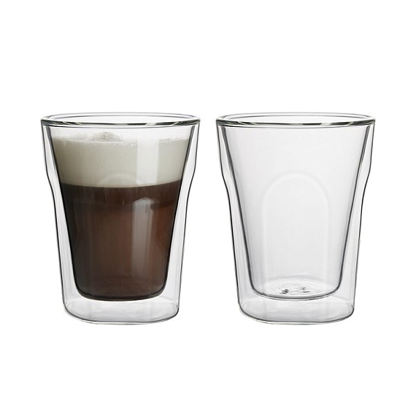 MALACHIT DOUBLEWALL GLASS SET 2PCS 240ML