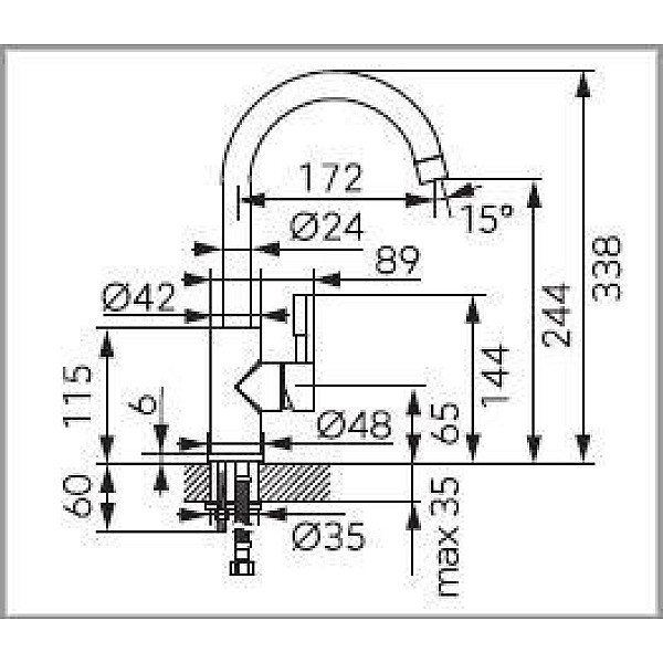 KITCHEN MIXER CORETTO BCP4