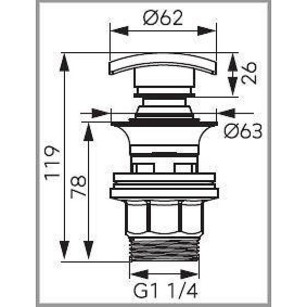 Vārsts Ferro S290BL-B