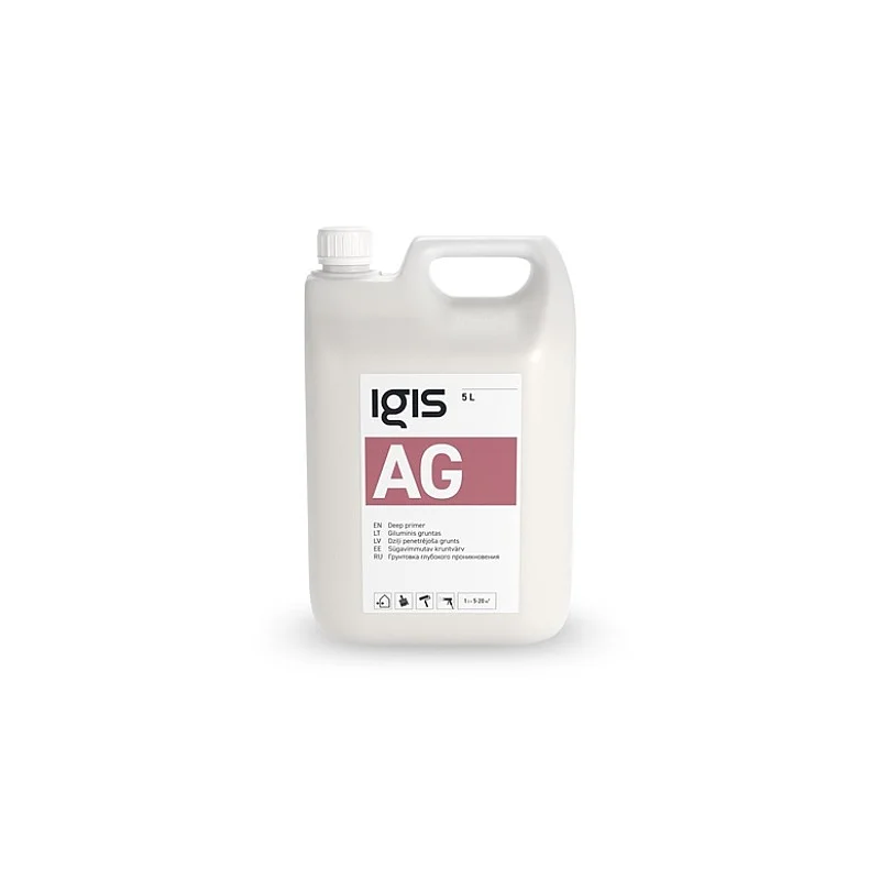 Grunts dziļumgruntis Igis AG. balta. 5 l