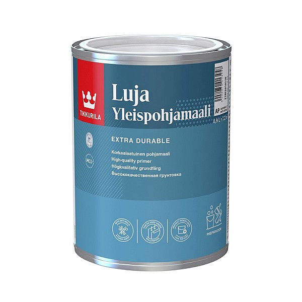 Gruntas Tikkurila Luja Yleispohjamaali AP. balti. 0.9 l