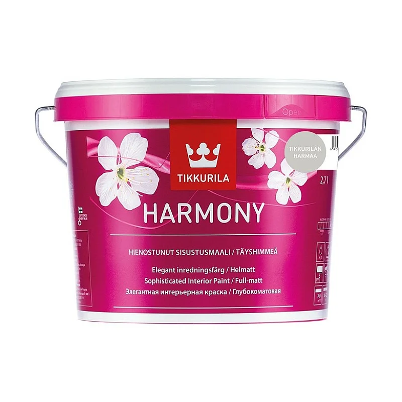 PAINT ACRYLIC HARMONY 2.7L SATIN MATT PAINT ACRYLIC HARMONY 2.7L SATIN MATT