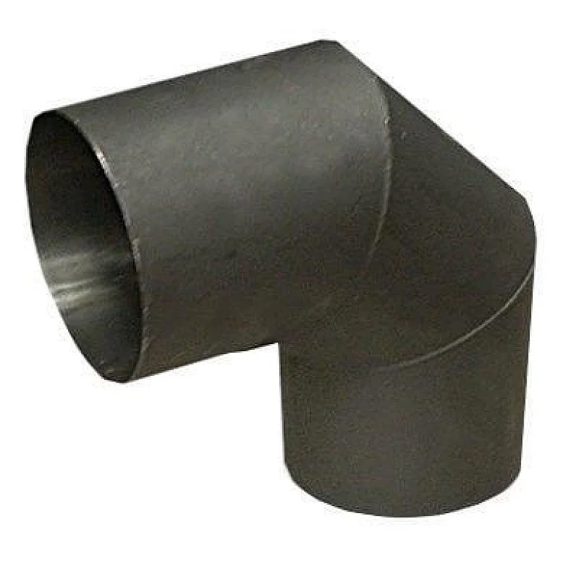 Dūmtraukio alkūnė ABX. 150 mm. 1.5 mm. 90° Dūmtraukio alkūnė ABX. 150 mm. 1.5 mm. 90°