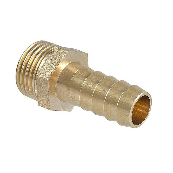 HOSE-END M 1/2X20MM BRASS