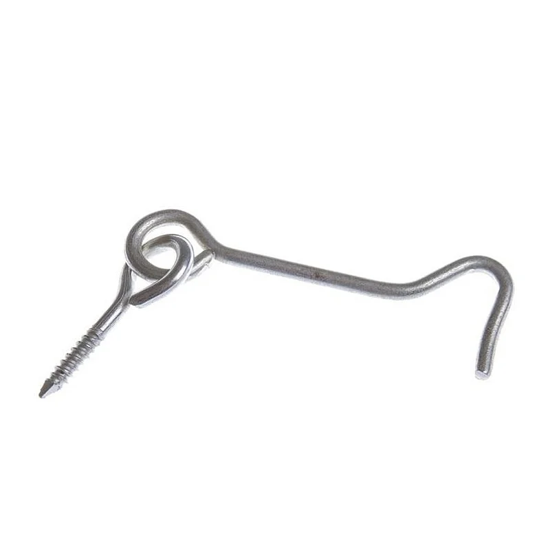 Āķis Domax 8872 K-80 201. sudraba. 80 mm x 17 mm