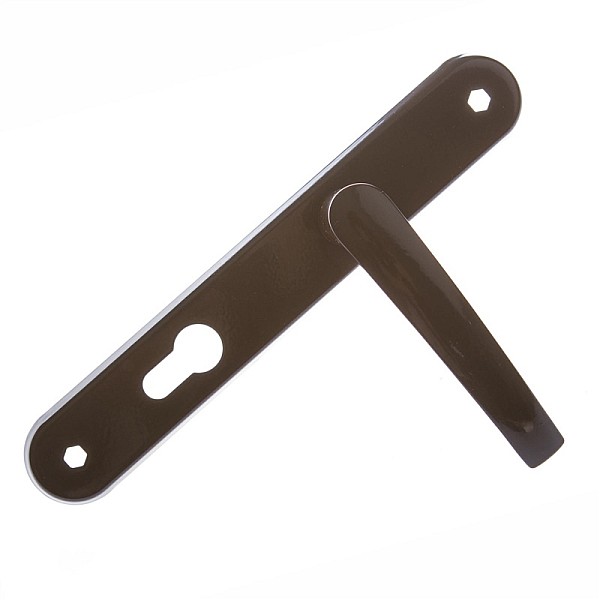 OUTDOOR DOOR HANDLE BETA 72 MM BROWN