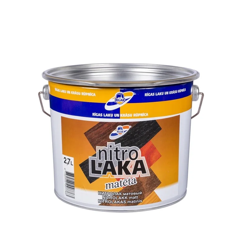 Nitrolakas Rilak Nitro Laka. matinis. 2.7 l
