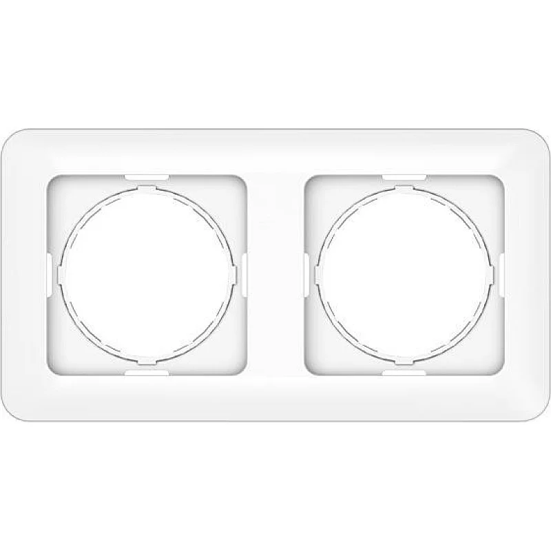 Dvivietis rėmelis VILMA SL250. baltos spalvos