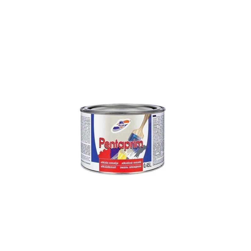 ALKYD ENAMEL PENTAPRIM WHITE (0.45L)