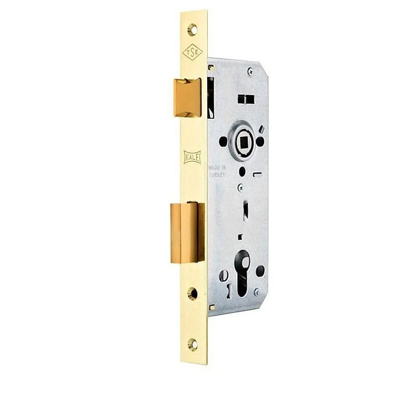 Įleidžiamoji spyna 152/R45 3T. lauko durų. dengtas žalvariu Įleidžiamoji spyna 152/R45 3T. lauko durų. dengtas žalvariu