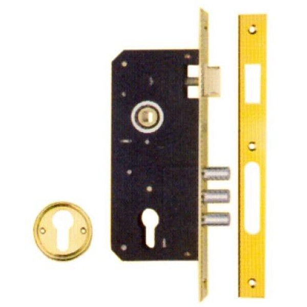 MORTISE LOCK KALE 2000 WITH CARD BR