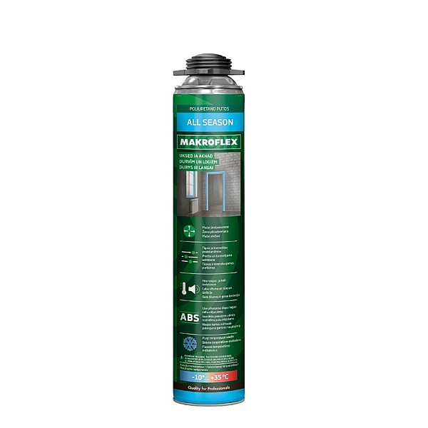 Montavimo putos Makroflex All Season Pro. 750 ml