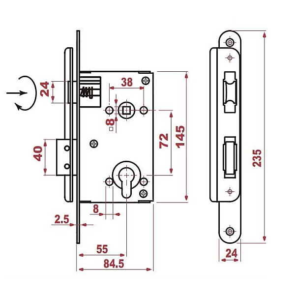 LOCK AGRA