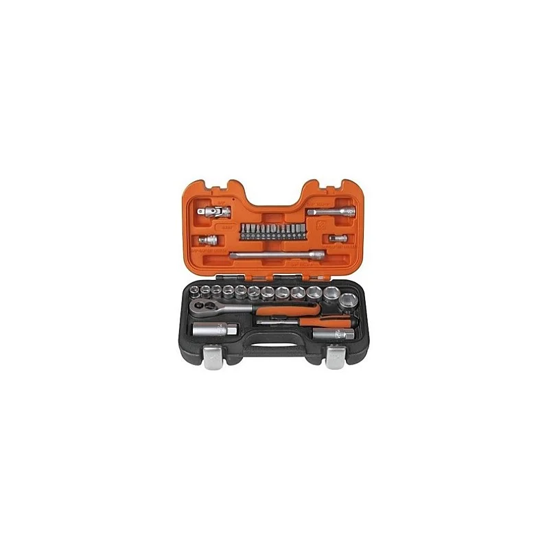 SOCKET SET BAHCO 1/4&3/8