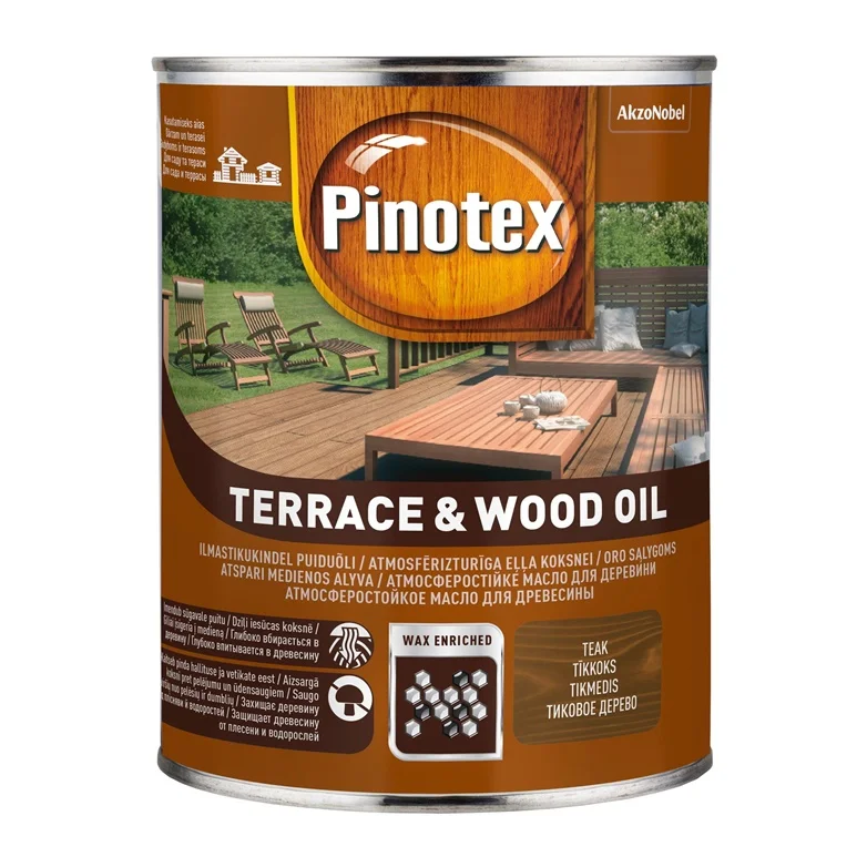 WOOD OIL PINOTEX WOOD OIL 1L TEAK