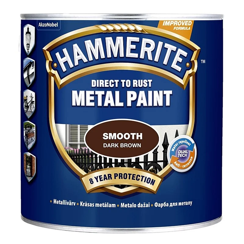 HAMMERITE BROWN 2.5L