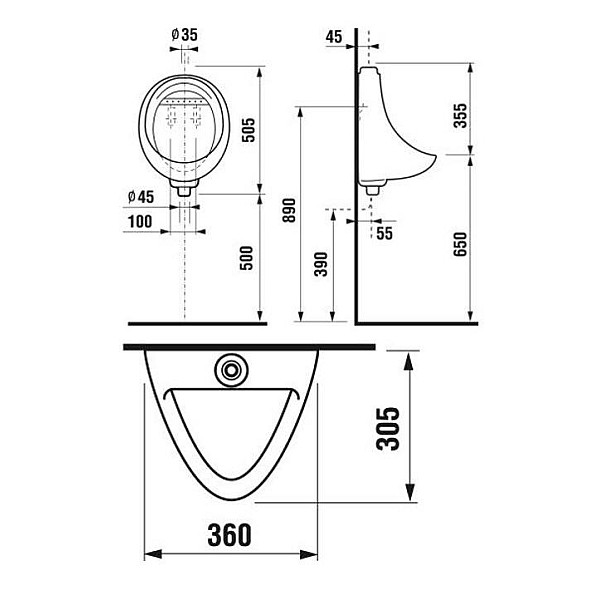 URINAL KORINT ITEM 4410.0 JIKA