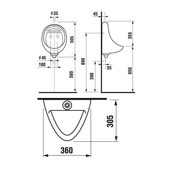 URINAL KORINT ITEM 4410.0 JIKA