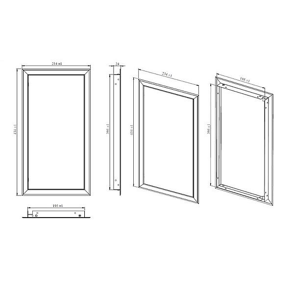 REVISION DOOR 200X400