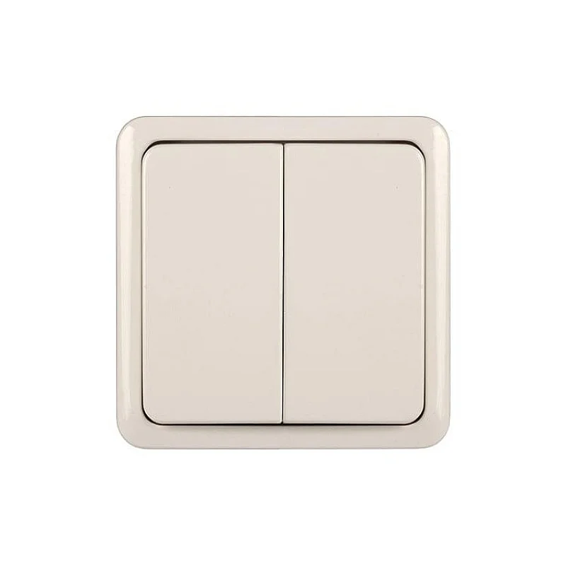 Jungiklis VILMA SL+250. 2 klav.. baltos spalvos Jungiklis VILMA SL+250. 2 klav.. baltos spalvos