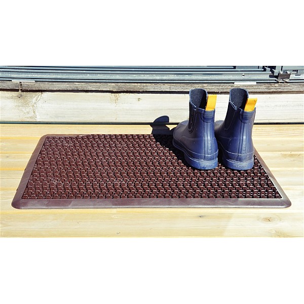 PLASTIC DOOR MAT 56.5X43.5