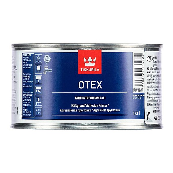 Gruntas Tikkurila Otex AP. balta. 0.3 l