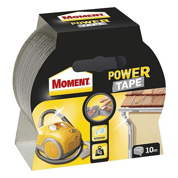 MOMENT POWER TAPE 10M SILVER