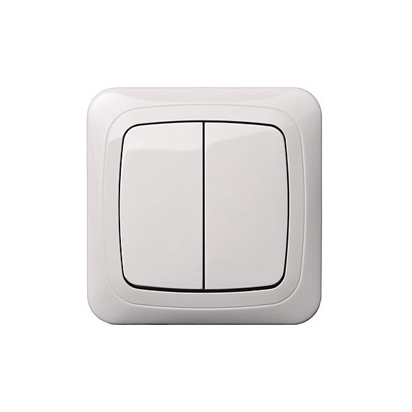 SWITCH UND. UNFR. 10-03-01 1+1 WHITE