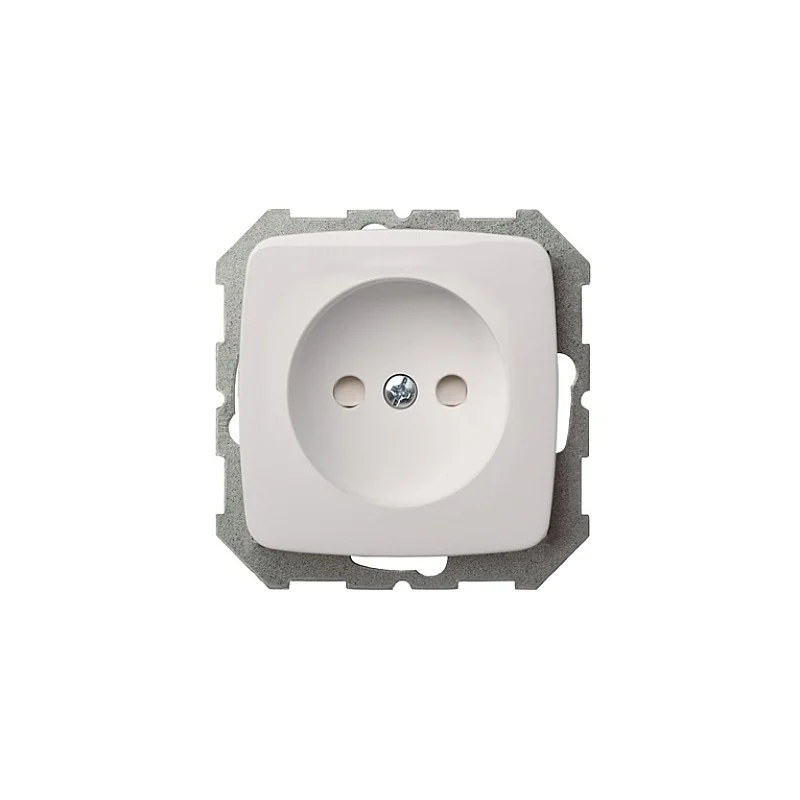 Kištukinis lizdas LIREGUS ALFA. baltos spalvos