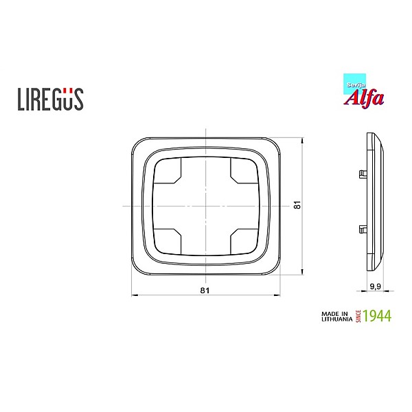 FRAME 1SEATS K14-135-01 WHITE