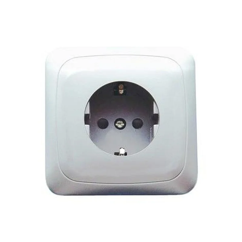 SOCKET SCHUKO WHITE PKL 16-010 LIREGUS SOCKET SCHUKO WHITE PKL 16-010 LIREGUS